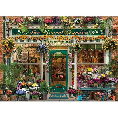 Holdson 1000pc - Time to Shop 2 - Secret Garden Puzzle