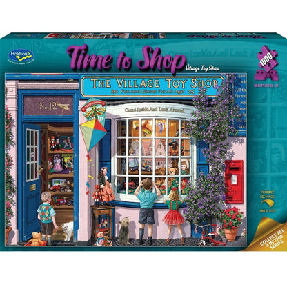 Holdson 1000pc - Time to Shop 2 - The Village Toy Shop Puzzle