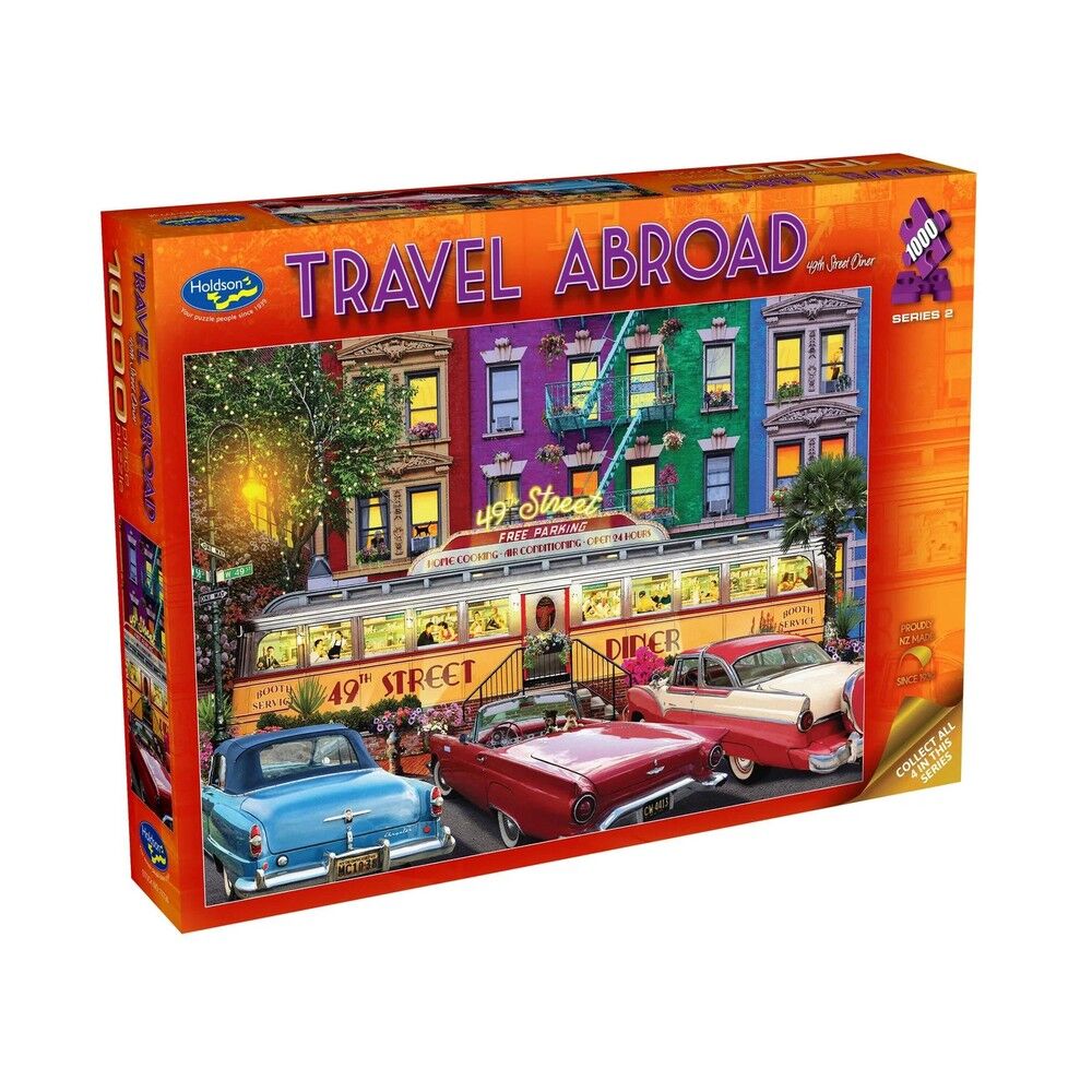 Holdson 1000pc - Travel Abroad 2 - Diner Puzzle