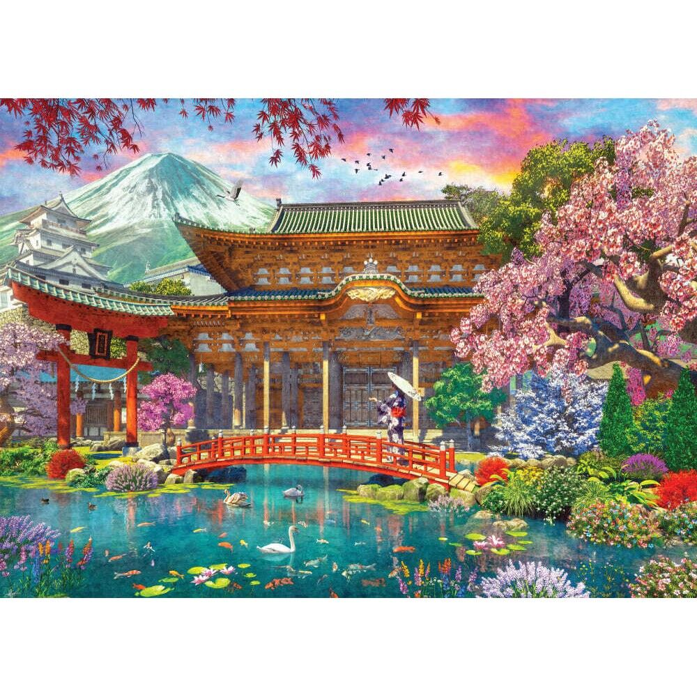 Holdson 1000pc - Travel Abroad 2 - Fuji Palace Puzzle