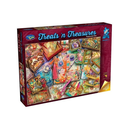 Holdson 1000pc - Treats & Treasures 4 - Journaler Puzzle