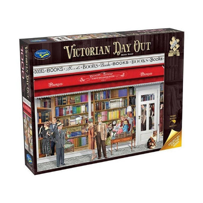 Holdson 1000pc - Victorian Day Out - Book Shop Puzzle
