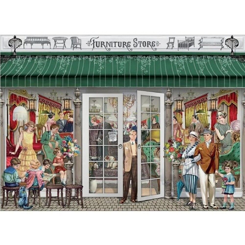Holdson 1000pc - Victorian Day Out - Furniture Shop Puzzle
