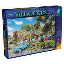 Holdson 1000pc - Village Kids Crossing The Ford Puzzle
