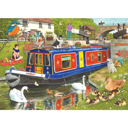 Holdson 1000pc - Weekend Away Narrowboat Puzzle