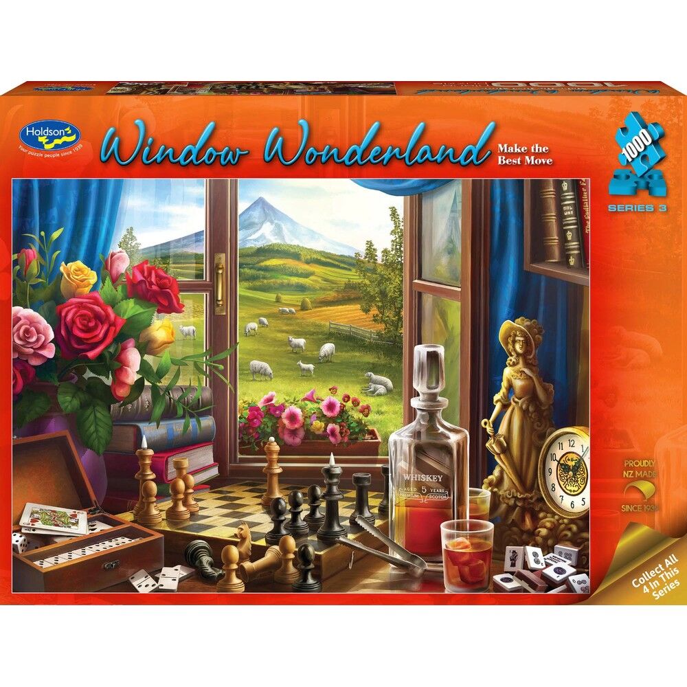 Holdson 1000pc - Window Wonderland 3 - Best Move Puzzle