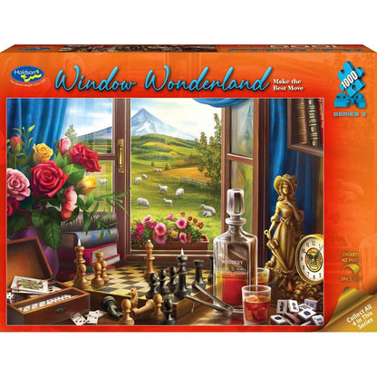 Holdson 1000pc - Window Wonderland 3 - Best Move Puzzle