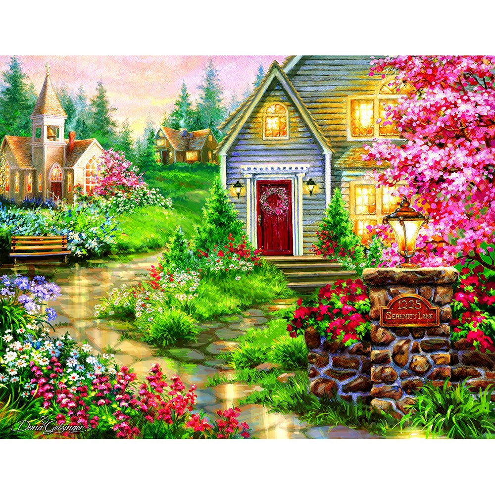 Sunsout 1000pc - Serenity Lane XL Piece Puzzle