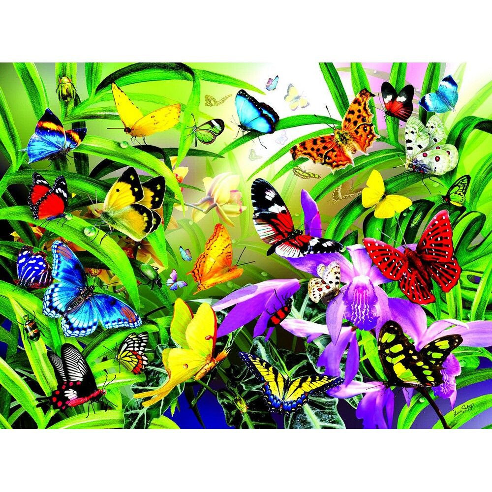 Sunsout 1000pc - Tropical Butterflies Puzzle