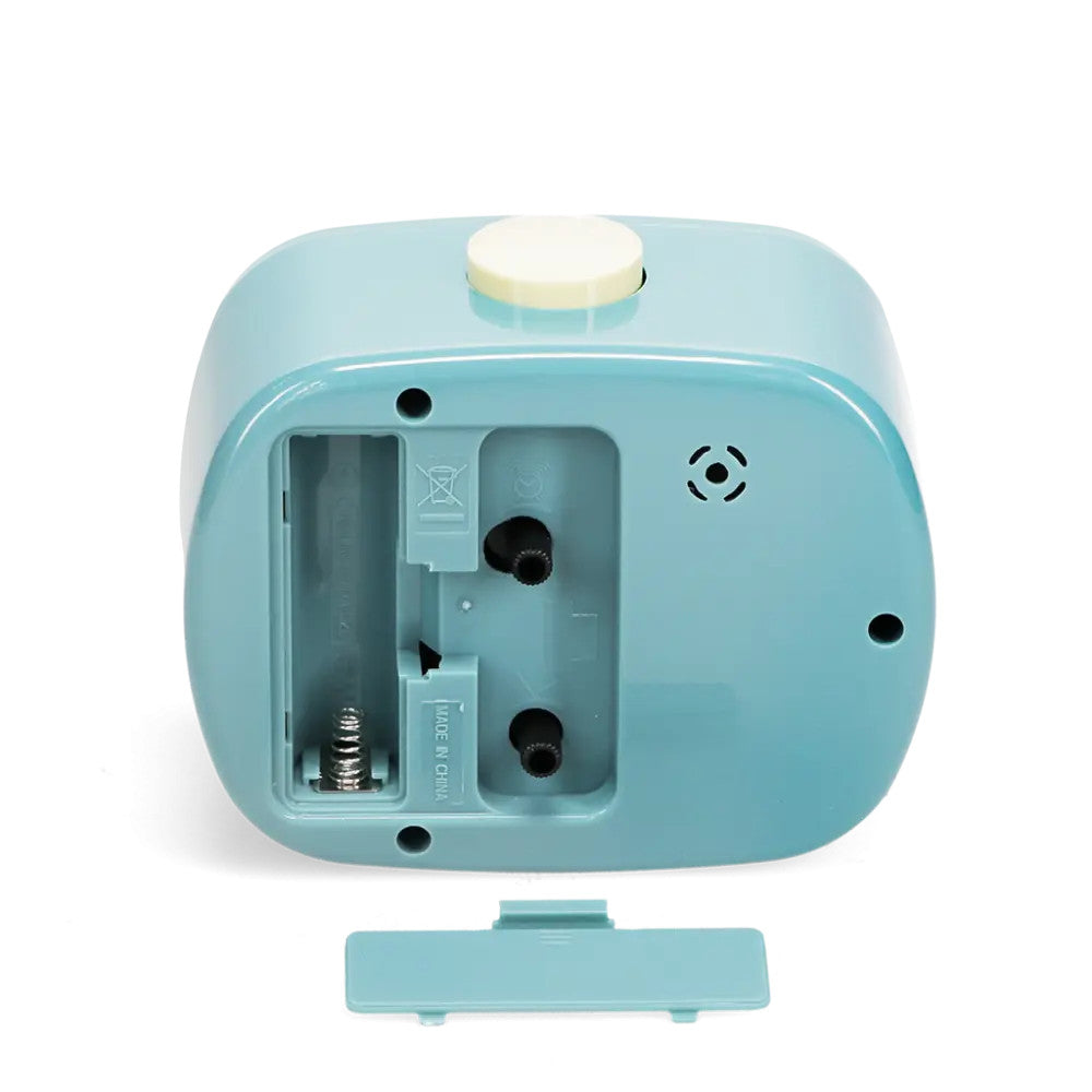 Rex London - Retro Alarm Clock - Blue