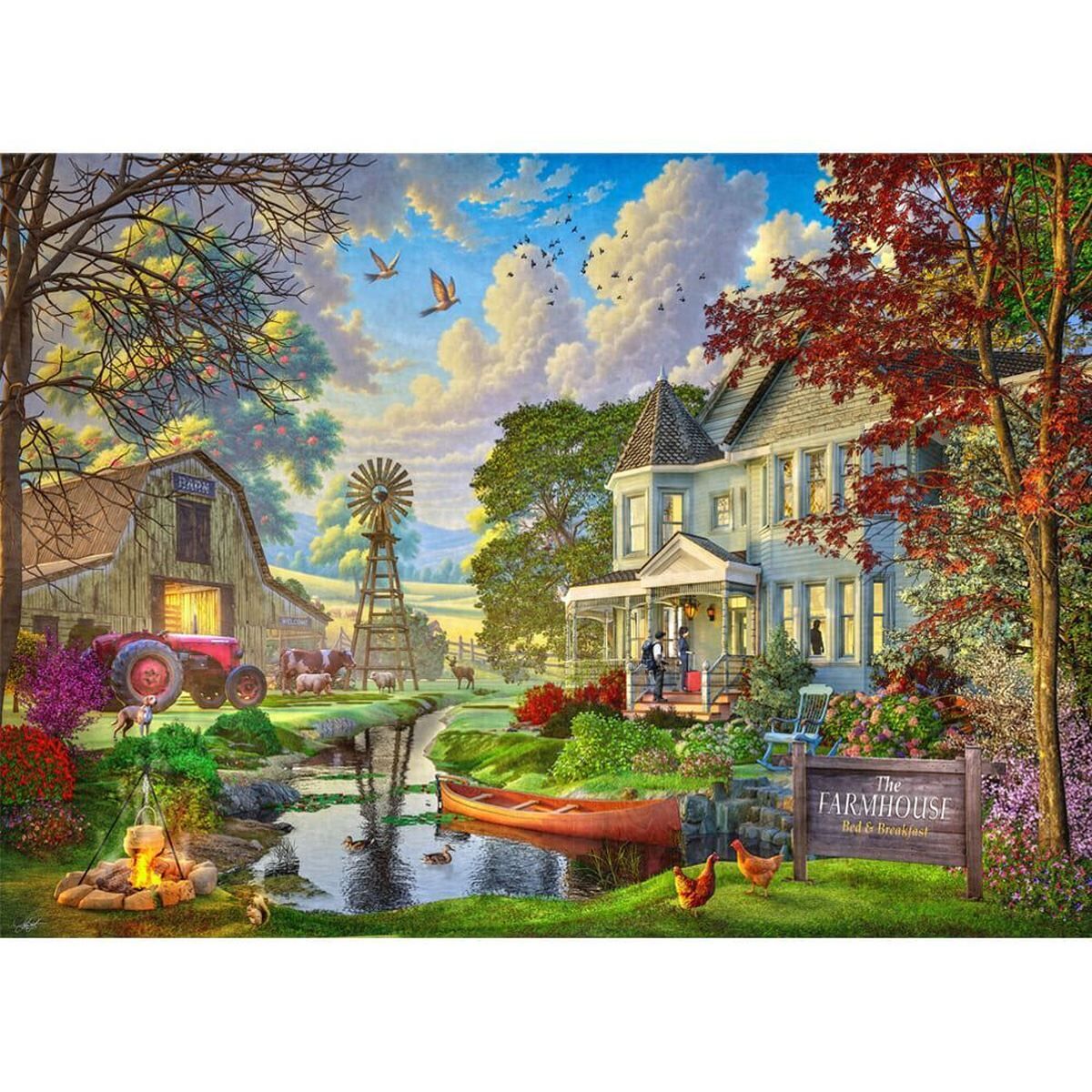 Holdson 1000pc - Bed & Breakfast - Countryside B&B Puzzle