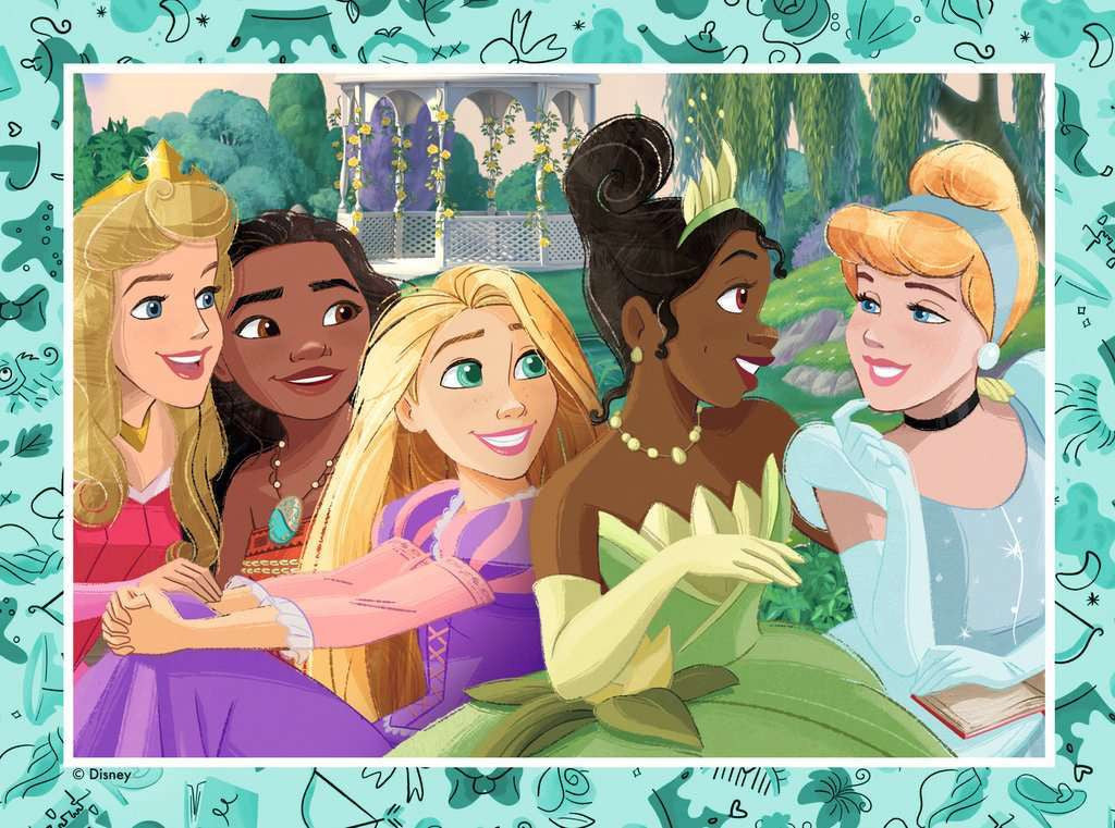 Ravensburger - Disney, Be Who You Want to Be. 4 in a Box - 12, 16, 20, 24pc Puzzles