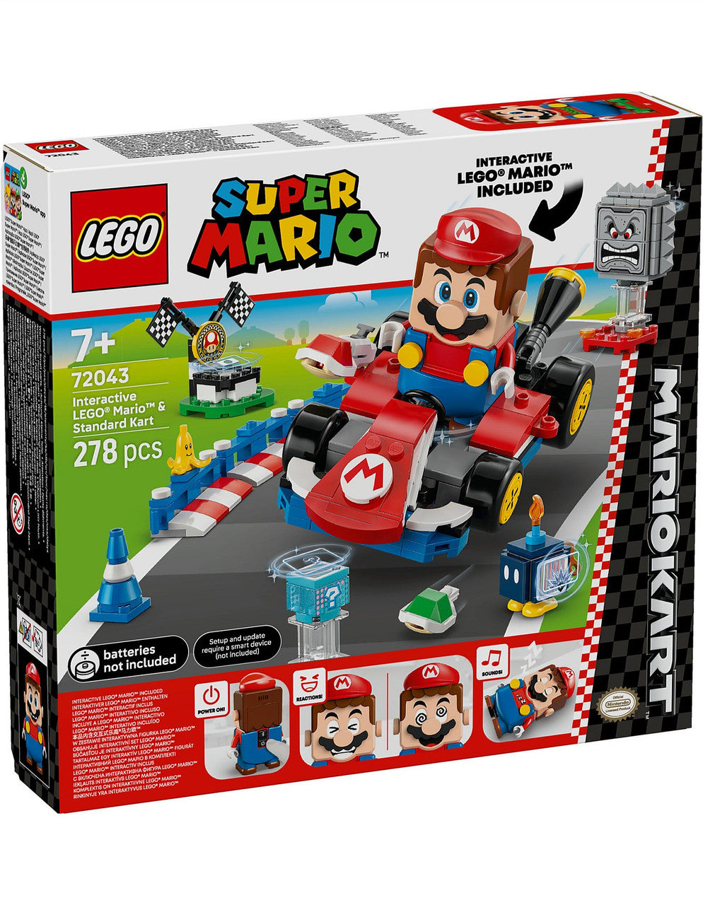 LEGO® Super Mario™ - Interactive LEGO® Mario™ & Standard Kart 72043