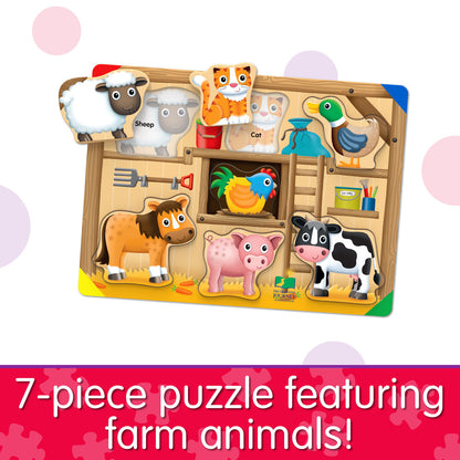 The Learning Journey - My First Lift & Learn Puzzle - On the Farm