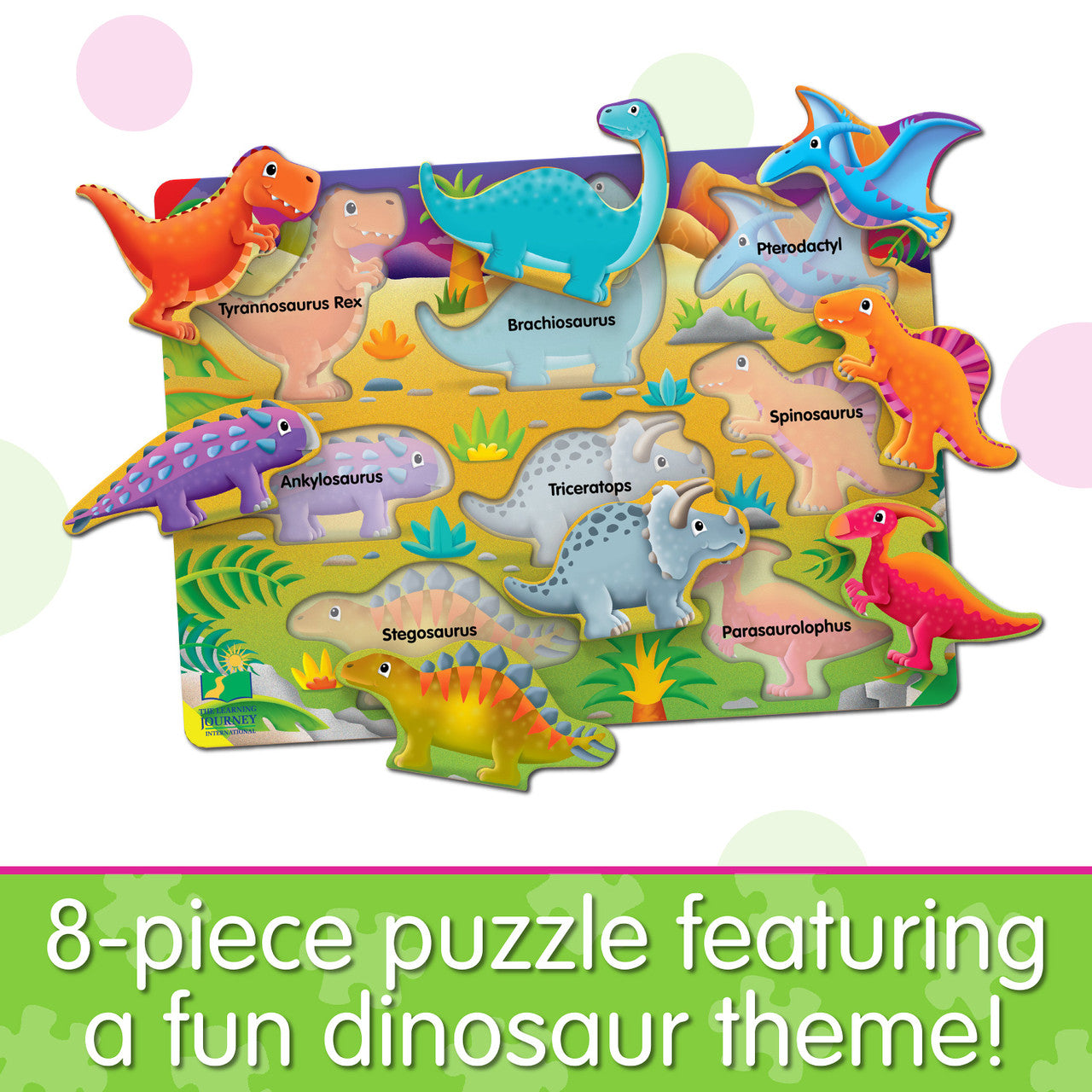 The Learning Journey - My First Lift & Learn Puzzle - Dinosaurs