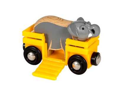 BRIO Vehicle - Elephant and Wagon 33969