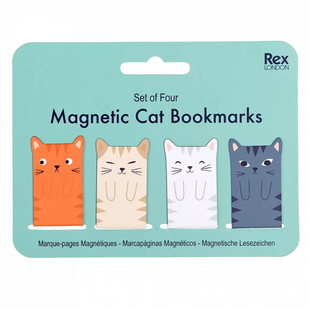 Rex London - Magnetic Bookmarks - Cats