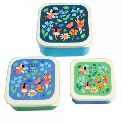 Rex London - Snack Boxes - Fairies in the Garden (Set of 3)