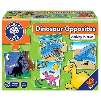 Orchard Toys - Dino Opposites  20 x 2pc puzzles