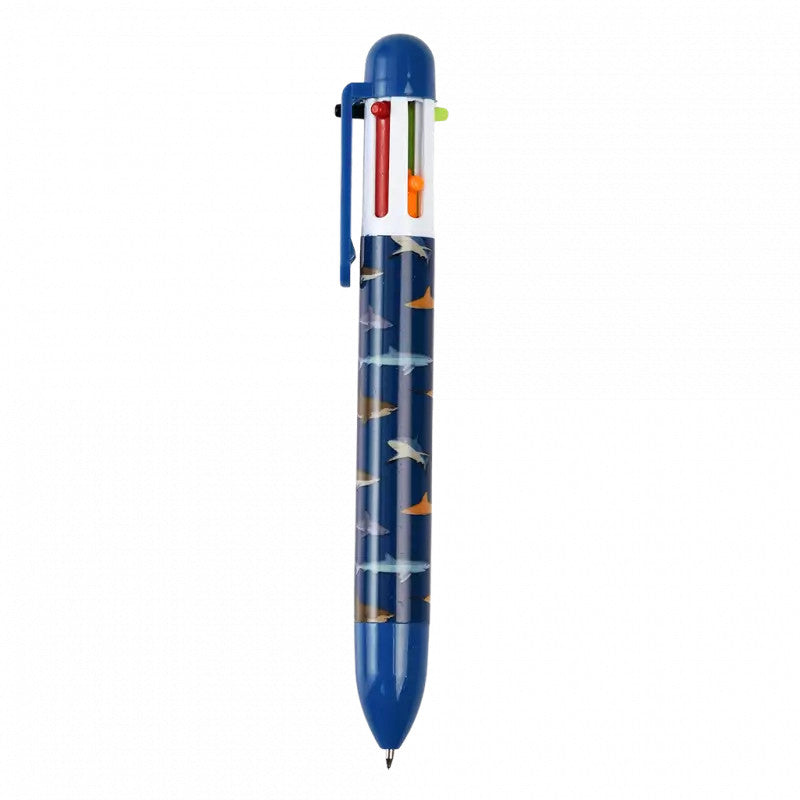 Rex London - Six Colour Pen - Sharks