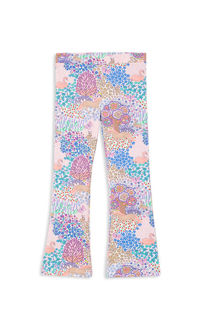 Milky - Patchwork Flared Legging (sizes 2-7)
