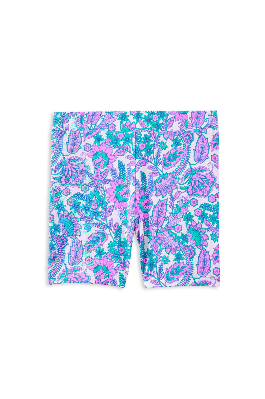 Milky - Paisley Bloom Bike Shorts