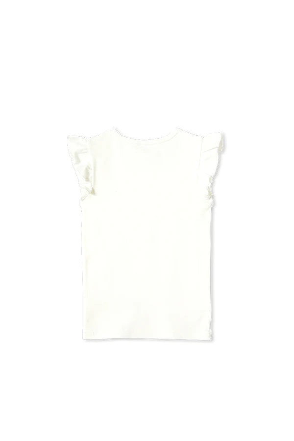 White Rib Tee