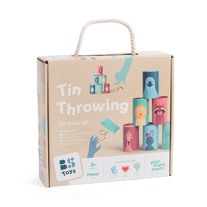 BS Toys Tin Throwing Game – Wildlife