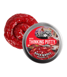 Crazy Aaron's Mini Thinking Putty - Rock N Roll 2" Tin