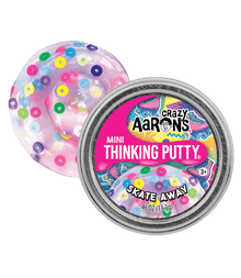 Crazy Aaron's Mini Thinking Putty - Skate Away 2" Tin