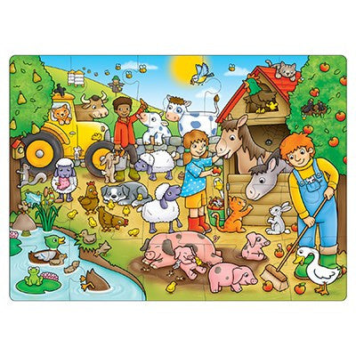 Orchard Toys - Who's On The Farm? Jigsaw Puzzle 20pc