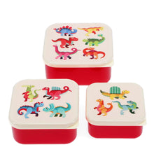 Rex London - Snack Boxes - Baby Dinos (Set of 3)