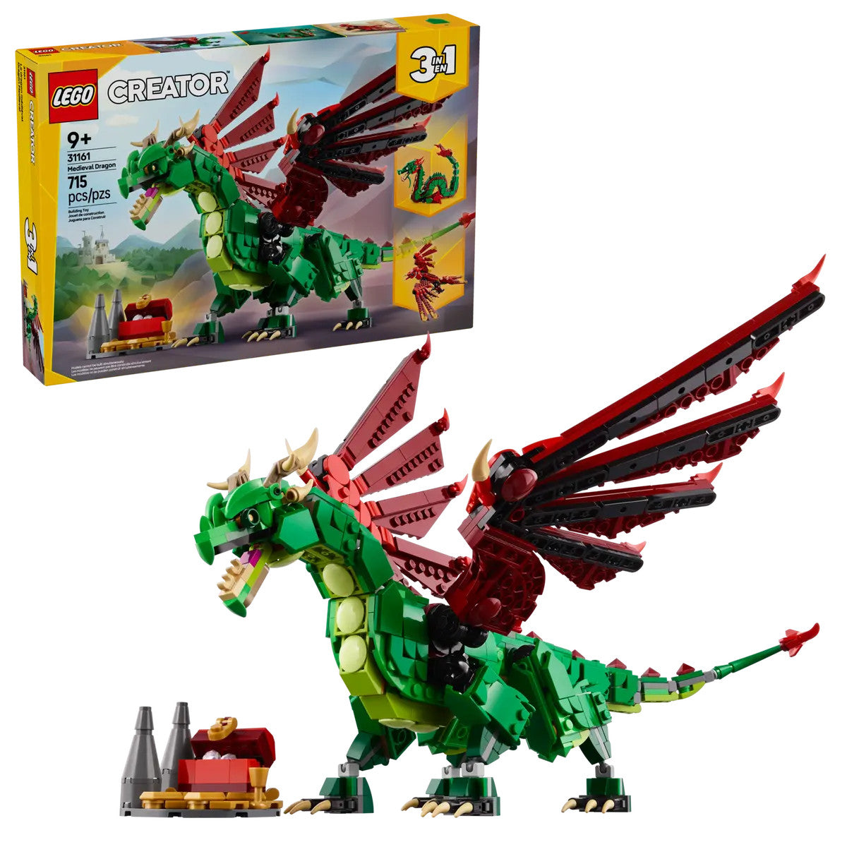 LEGO® Creator 3in1 - Medieval Dragon 31161