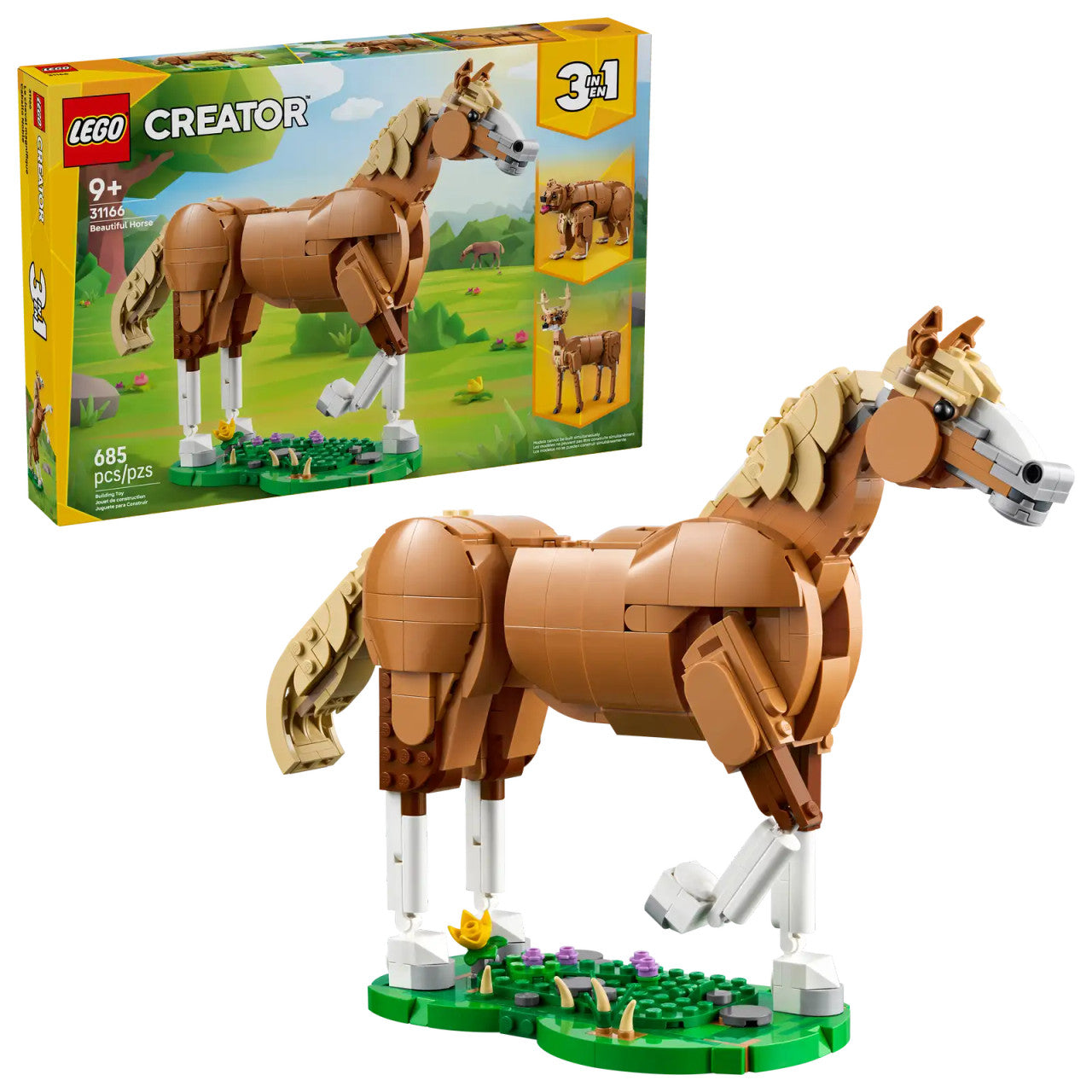 LEGO® Creator 3 in 1 - Beautiful Horse 31166