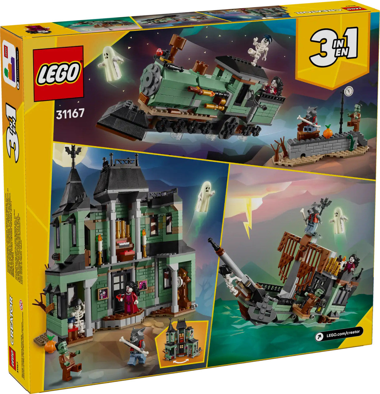 LEGO® Creator 3 in 1 - Haunted Mansion 31167