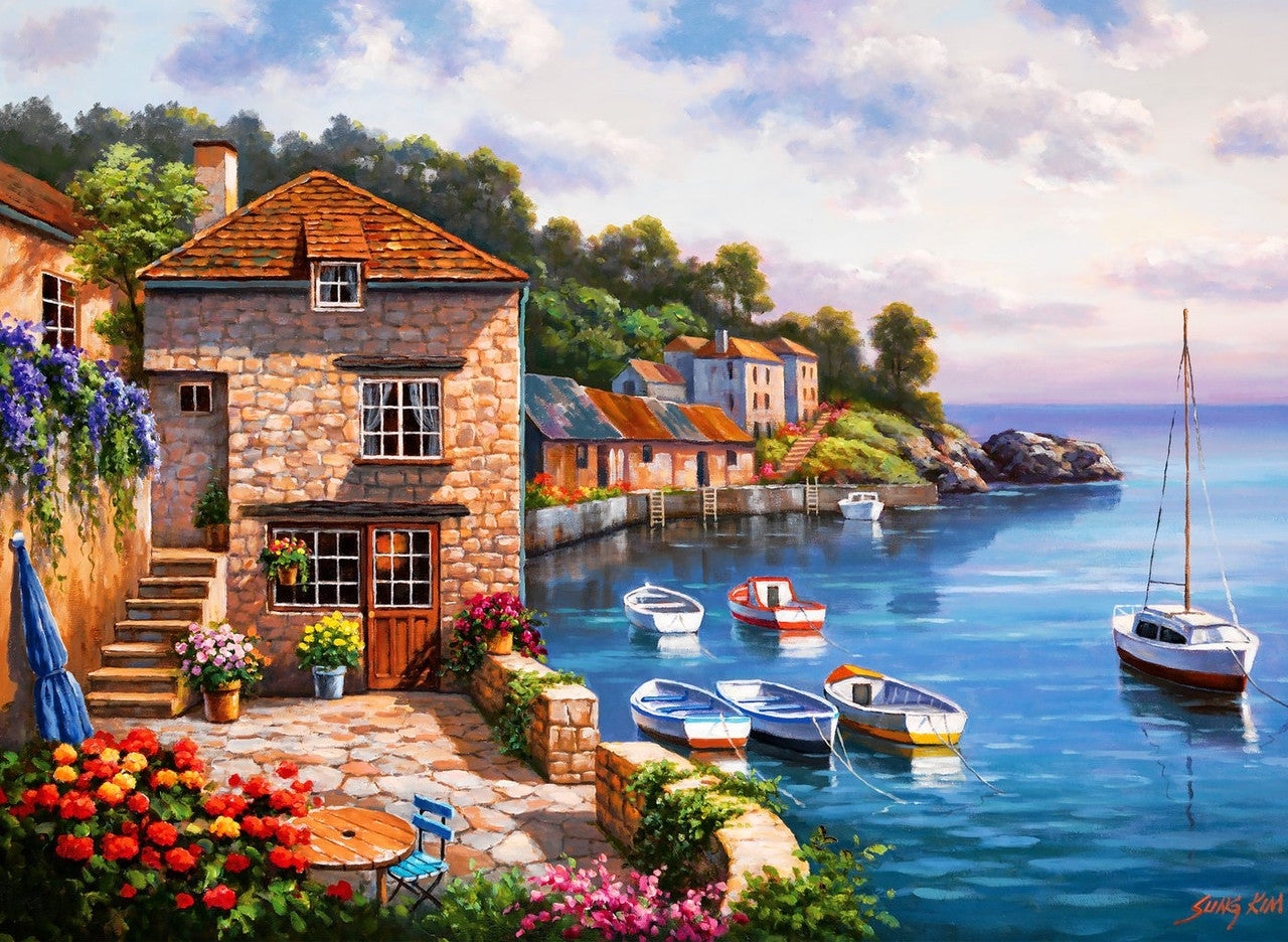 Anatolian 1000pc - Harbour Garden Puzzle