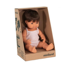 Miniland Doll 38 cm - Caucasian Boy, Red Head