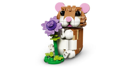LEGO® Creator 3 in 1 - Cute Hamster with a Flower 31376