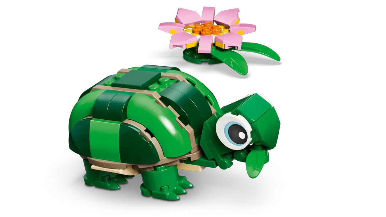 LEGO® Creator 3 in 1 - Turtle with a Water Lily Flower 31377