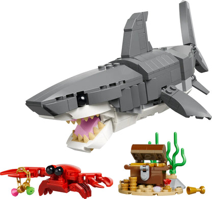 LEGO® Creator 3 in 1 - Fierce Shark with a Treasure Chest 31381