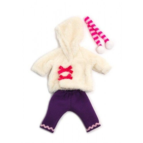 Miniland Clothing 32cm - White Run Winter Set