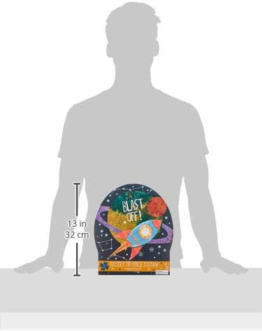 Floss & Rock 40pc - Rocket In Space Puzzle
