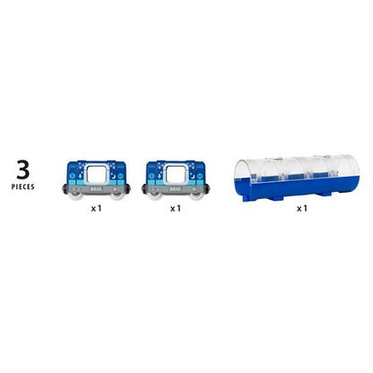 BRIO Train - Metro Train and Tunnel 33970