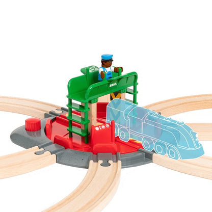BRIO Tracks - Turntable & Figure 2 pieces