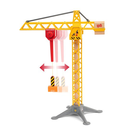 BRIO Crane - Construction Crane with Lights | 33835