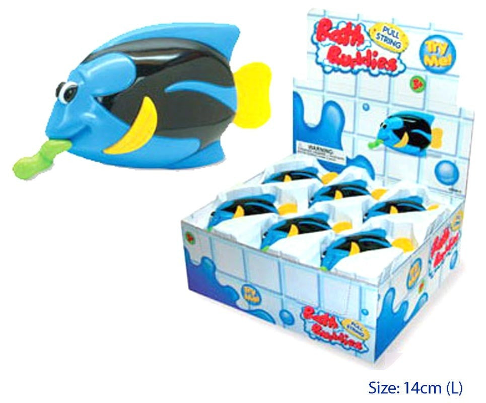 Bath Buddies - Pull String Tang Fish