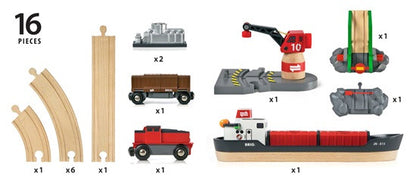 Brio - Cargo Harbour Set 33061