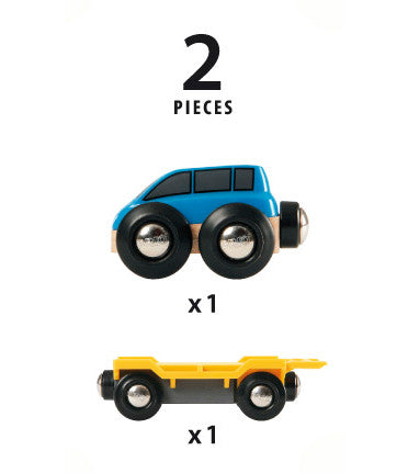 Brio - Car Transporter Blue