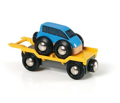 Brio - Car Transporter Blue