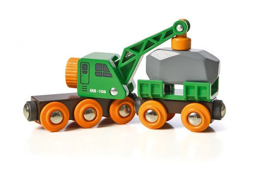 Brio - Clever Crane Wagon and Vehicle
